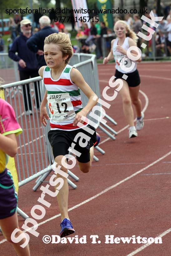Boys under-13s, Northern Road Relays, Blackpool. Photo: David T. Hewitson/Sports for All Pics